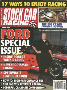 STOCK CAR RACING 1999 APR - Canestrari, Weedon, Halpin,Yates Racing,Build-Up#9